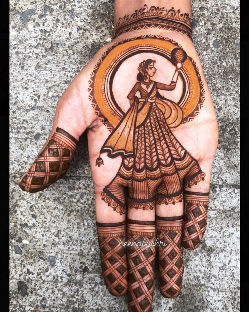 Modern Karva Chauth Mehndi Designs