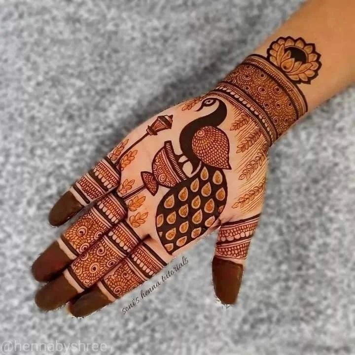 Modern Karva Chauth Mehndi Designs