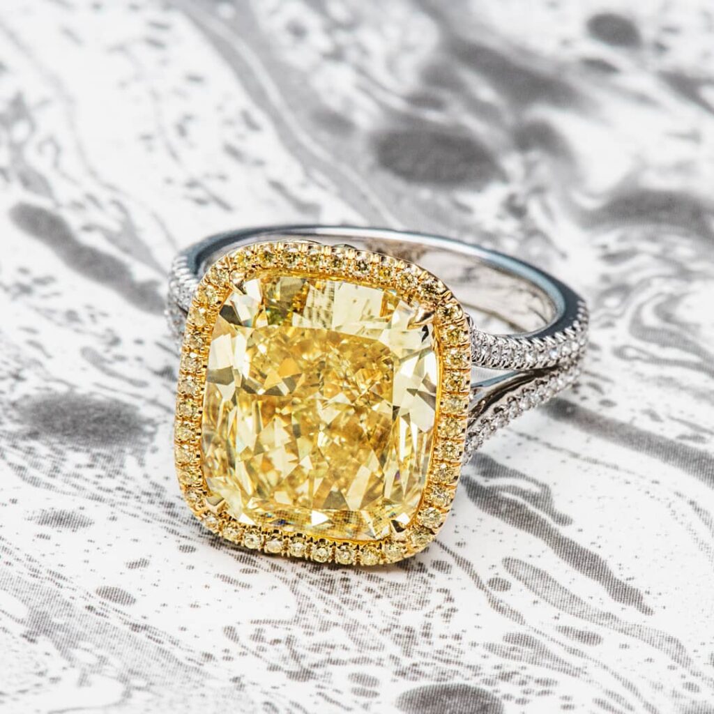 Yellow Diamond Engagement Rings