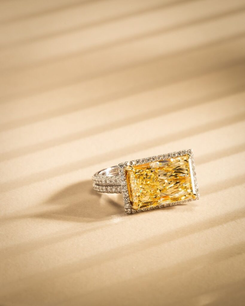 Yellow Diamond Ring