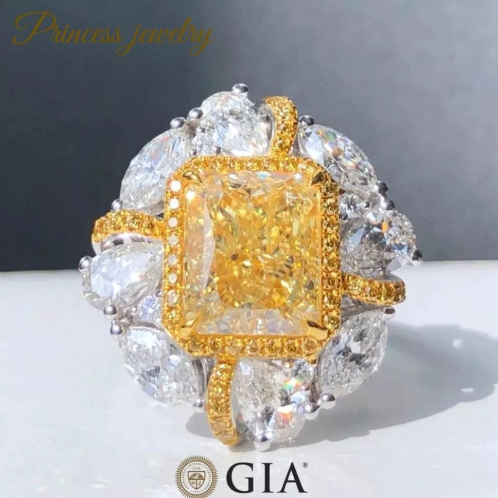 Yellow Diamond Engagement Rings