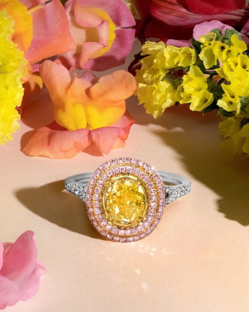 Yellow Diamond Engagement Rings