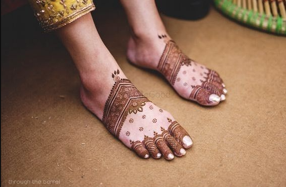 Karva Chauth Mehndi For Foot