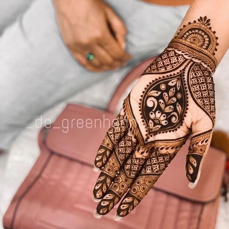 Modern Karva Chauth Mehndi Designs