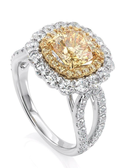 Yellow Diamond Engagement Rings