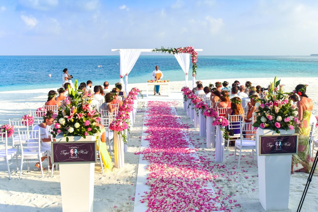 Aisle Wedding Flowers Cost