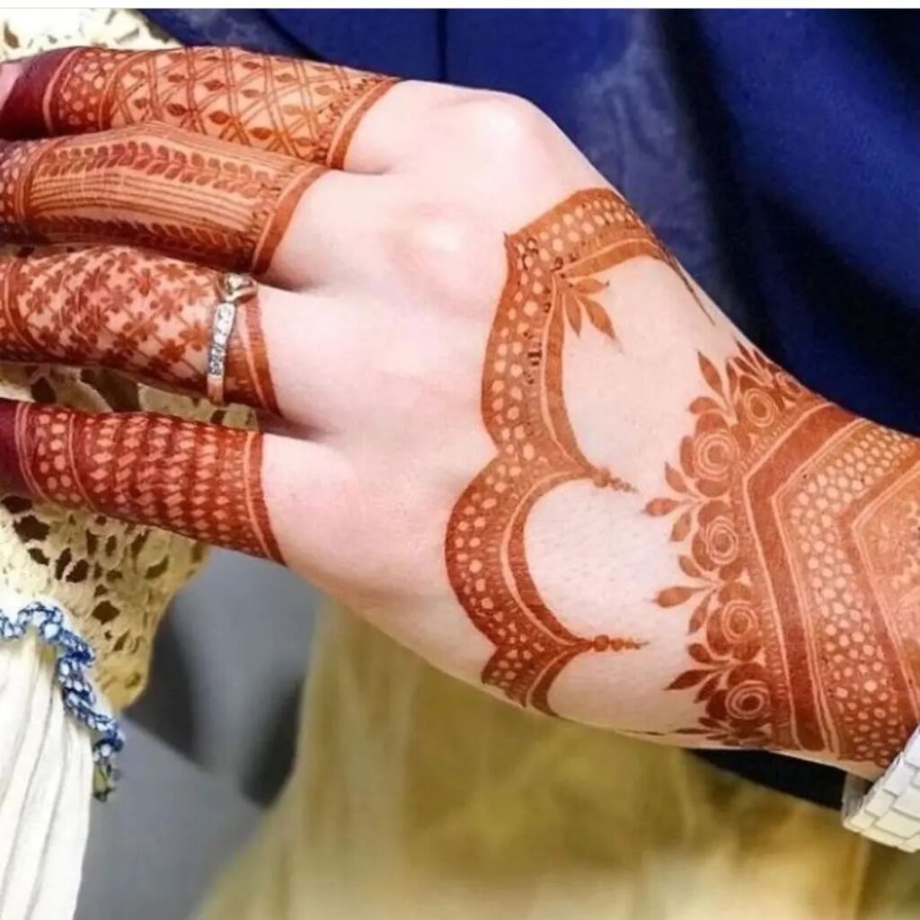 Modern Karva Chauth Mehndi Designs