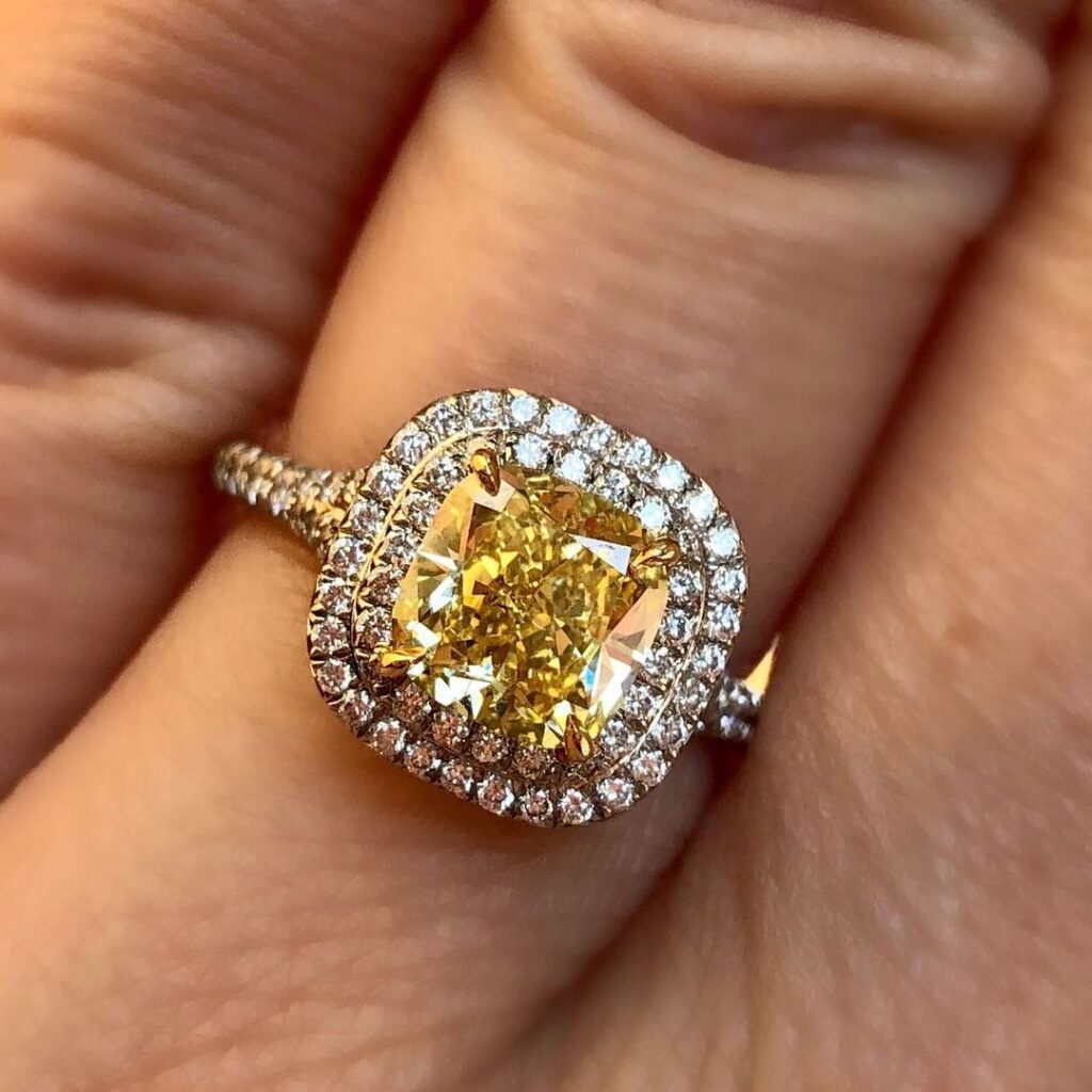 Yellow Diamond Engagement Rings