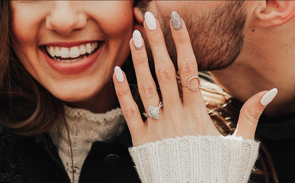 Engagement Nails For Proposal