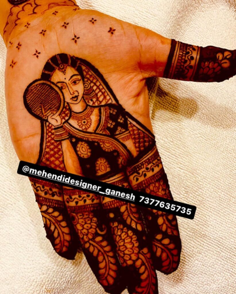 Karwa Chauth Mehndi Designs