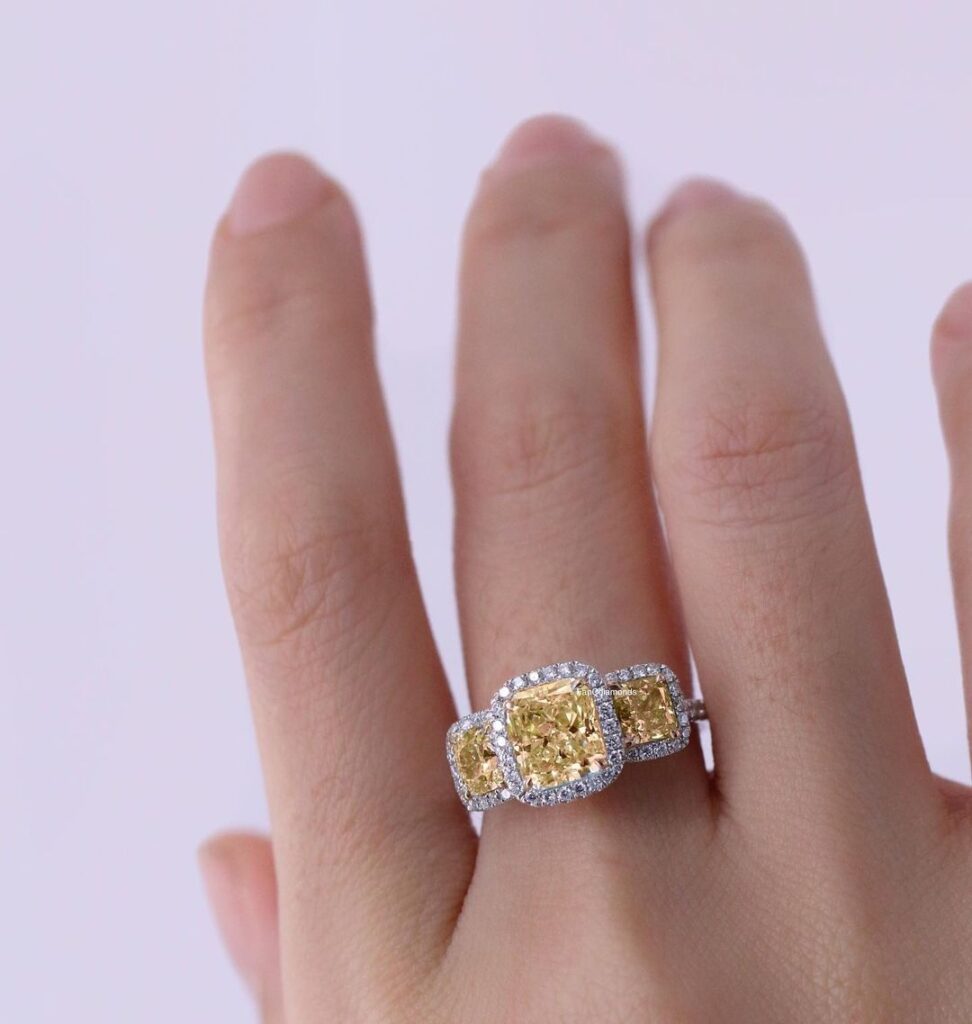 Yellow Diamond Engagement Rings