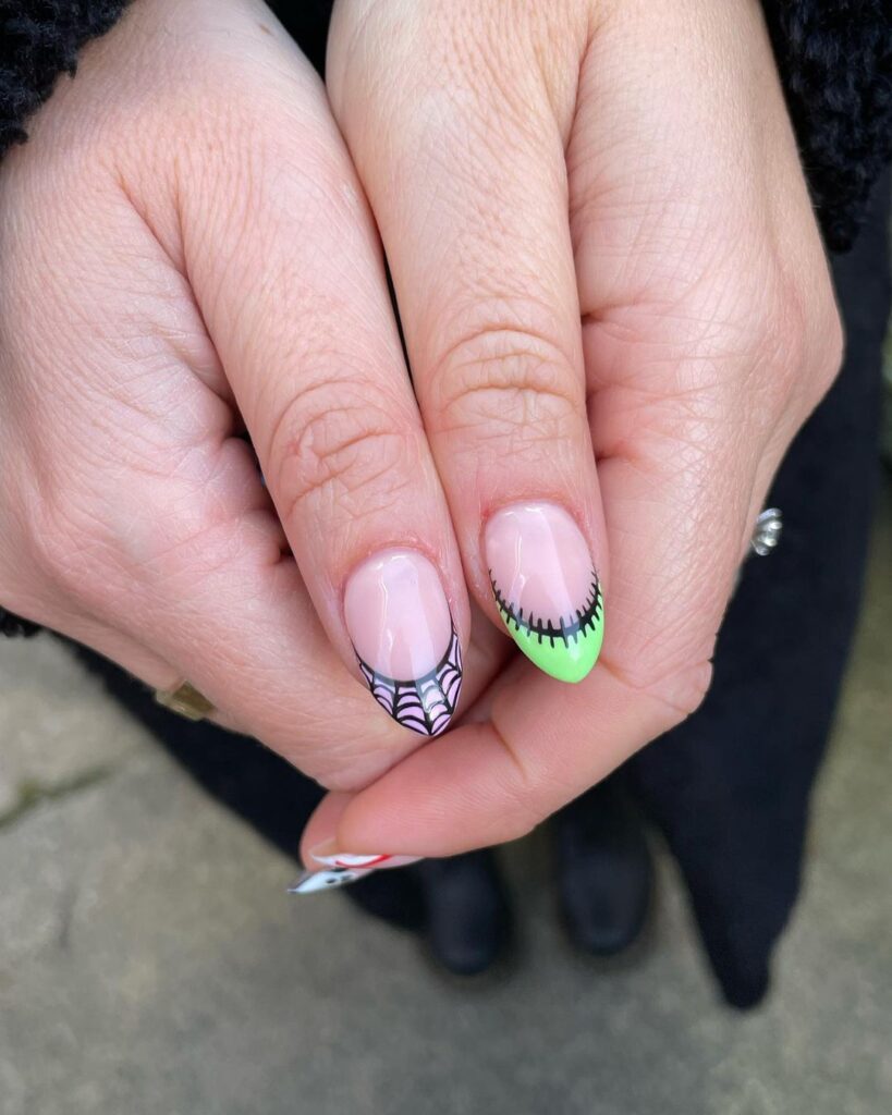 Halloween Acrylic Nails