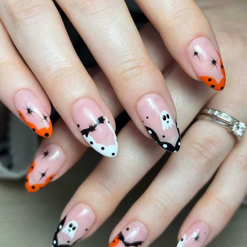 Halloween Acrylic Nails