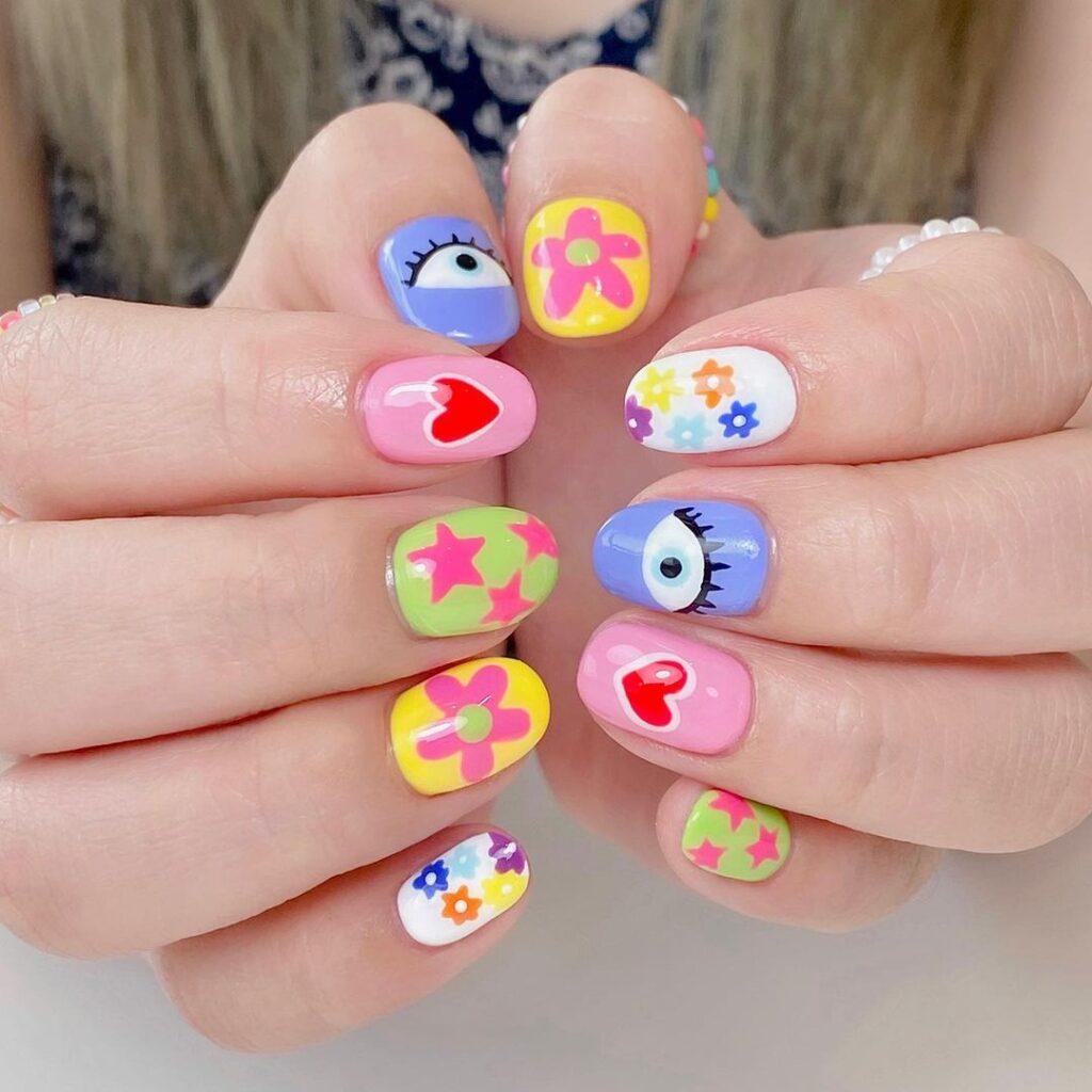 Cute Short Nails