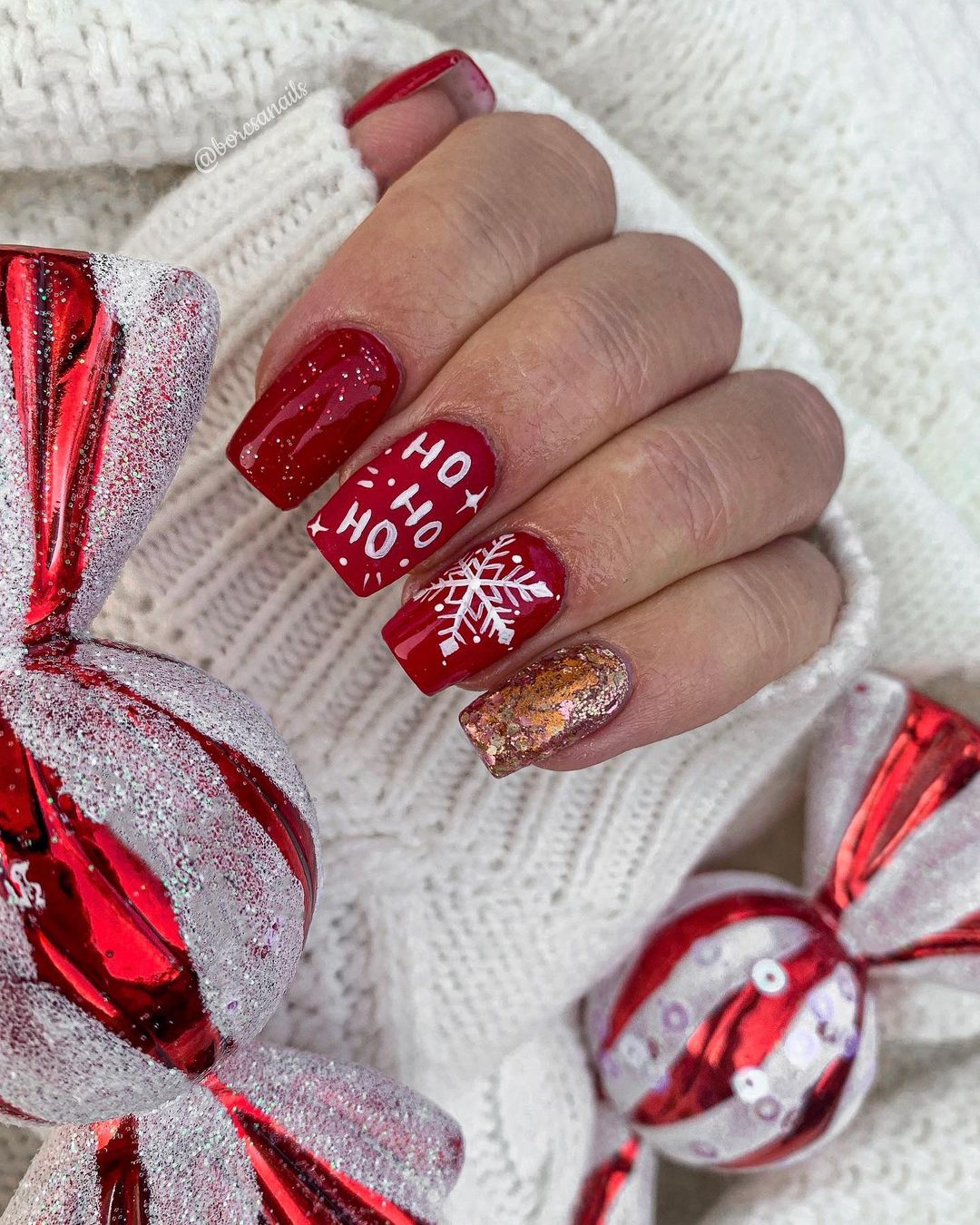 65 Holiday Nails Designs To Turn On The Festive Feeling Wedbook