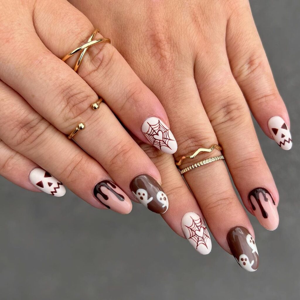 Halloween Designs For Acrylic Nails