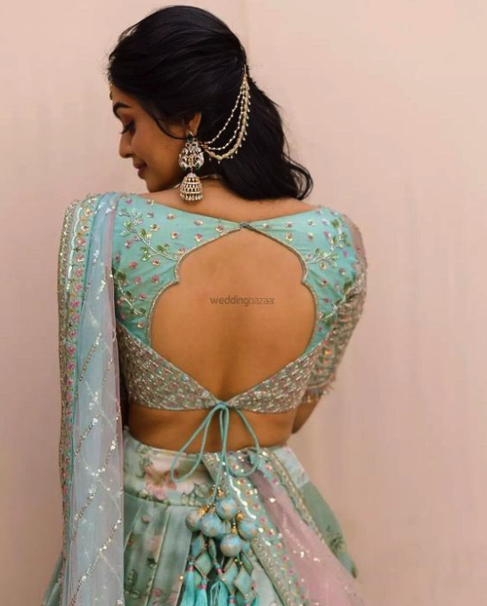 Stylish Lehenga Blouse Design