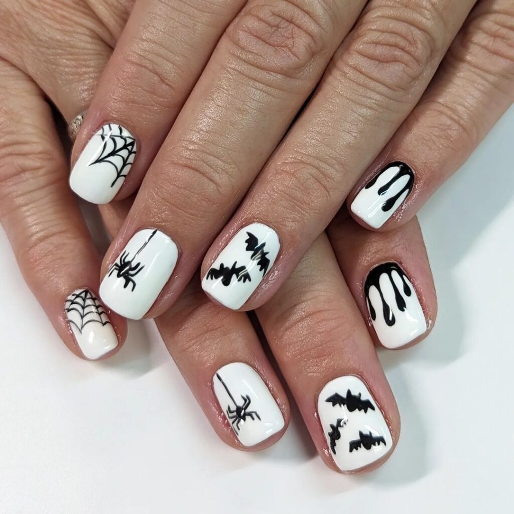 Halloween Designs For Acrylic Nails