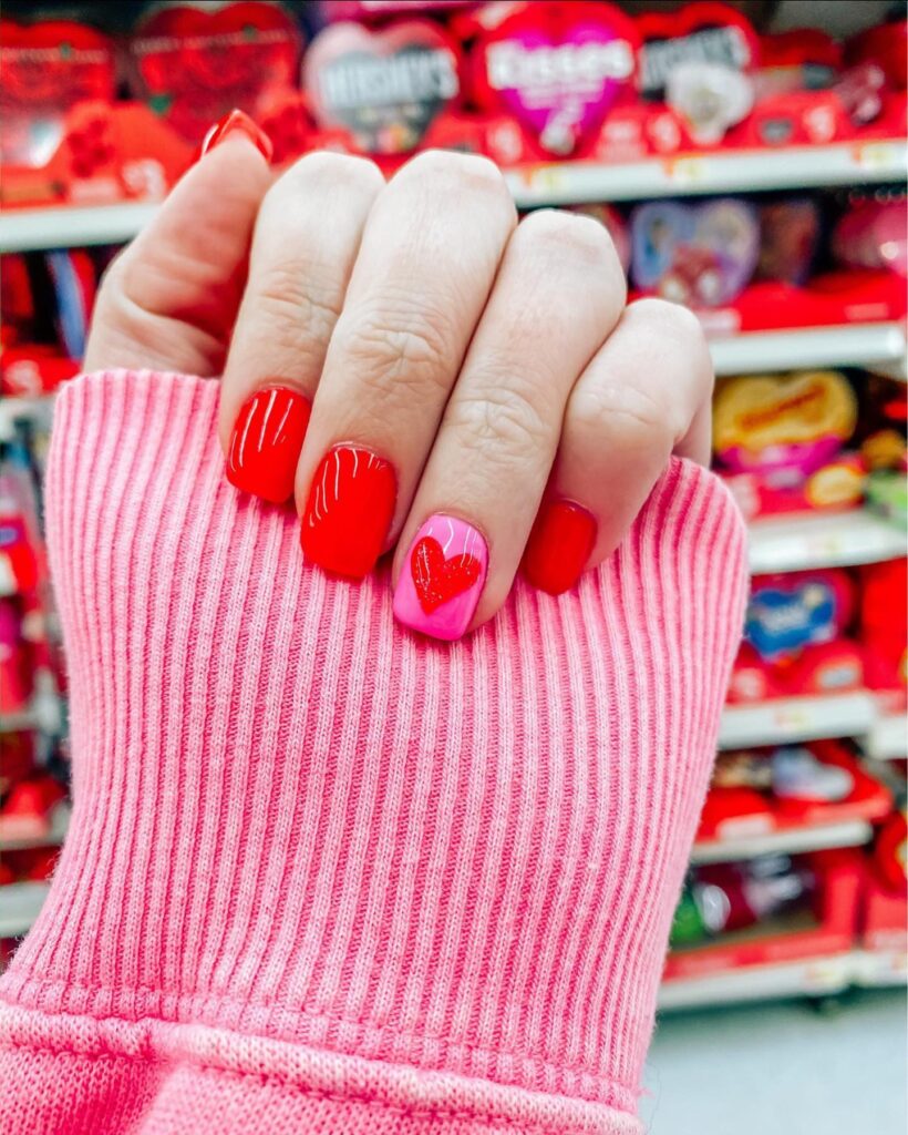 Valentine's Day Nails