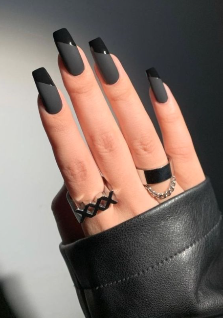 Valentine's Day Nails Coffin