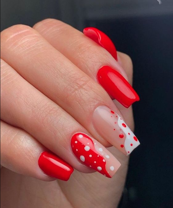 Valentine's Day Nails Pinterest