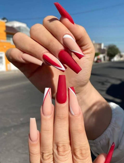 Valentine's Day Nails Pinterest