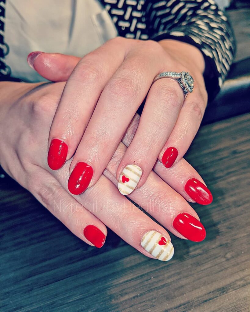 Valentine's Day Nails