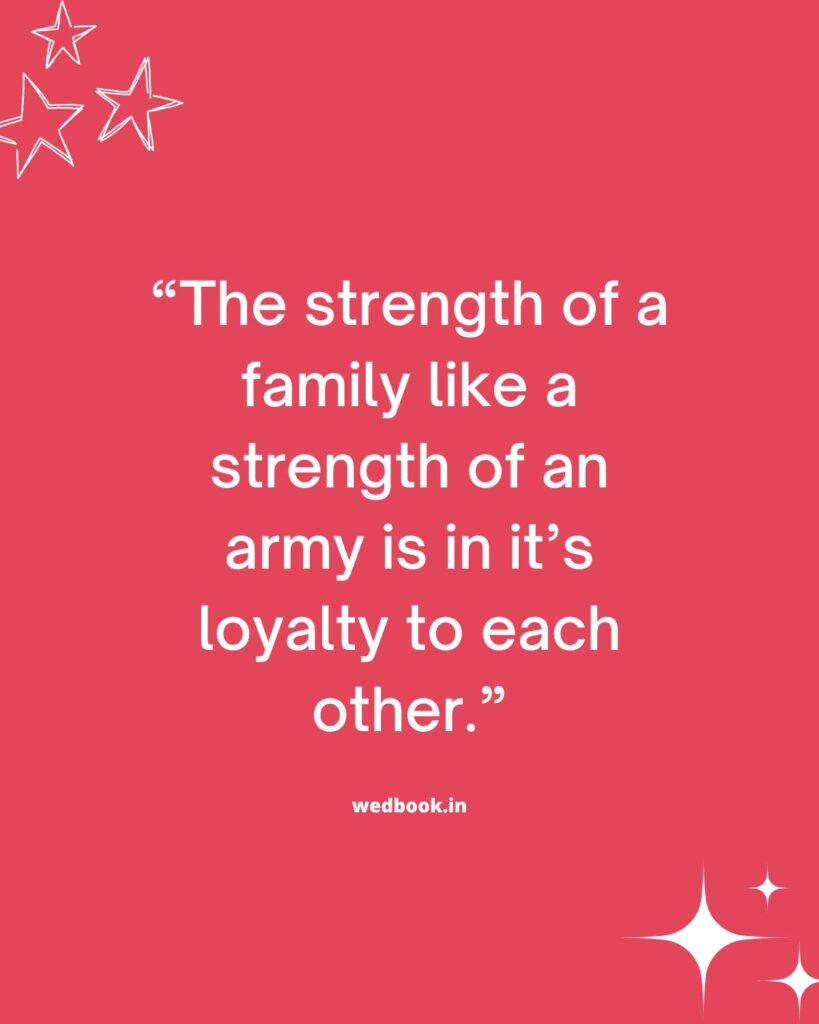 Family Loyalty Quotes