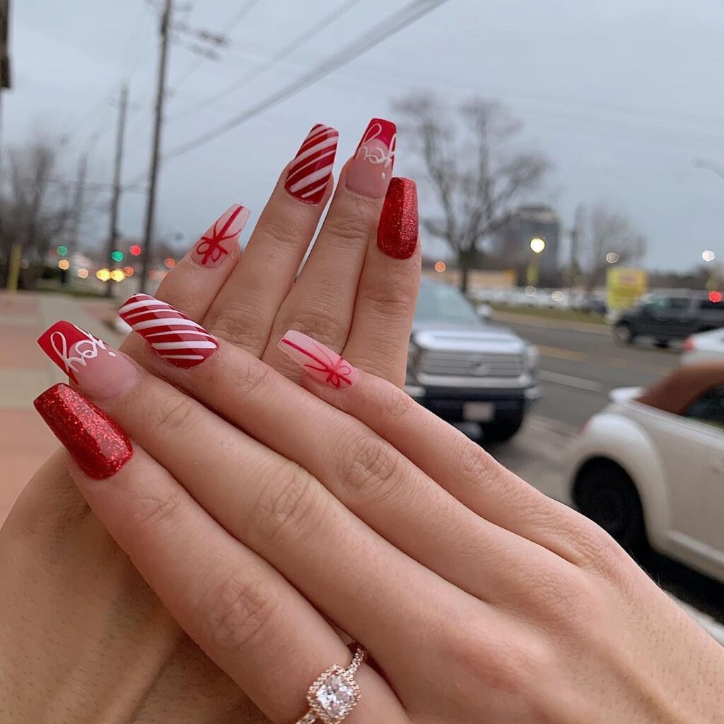 Christmas Gel Nails