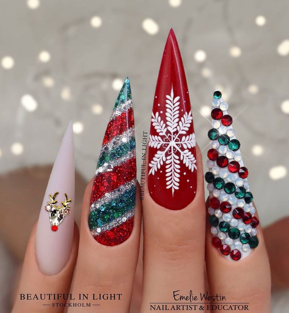 The 15 Best Christmas Nail Art Ideas You'll Love in 2023 – ND Nails Supply