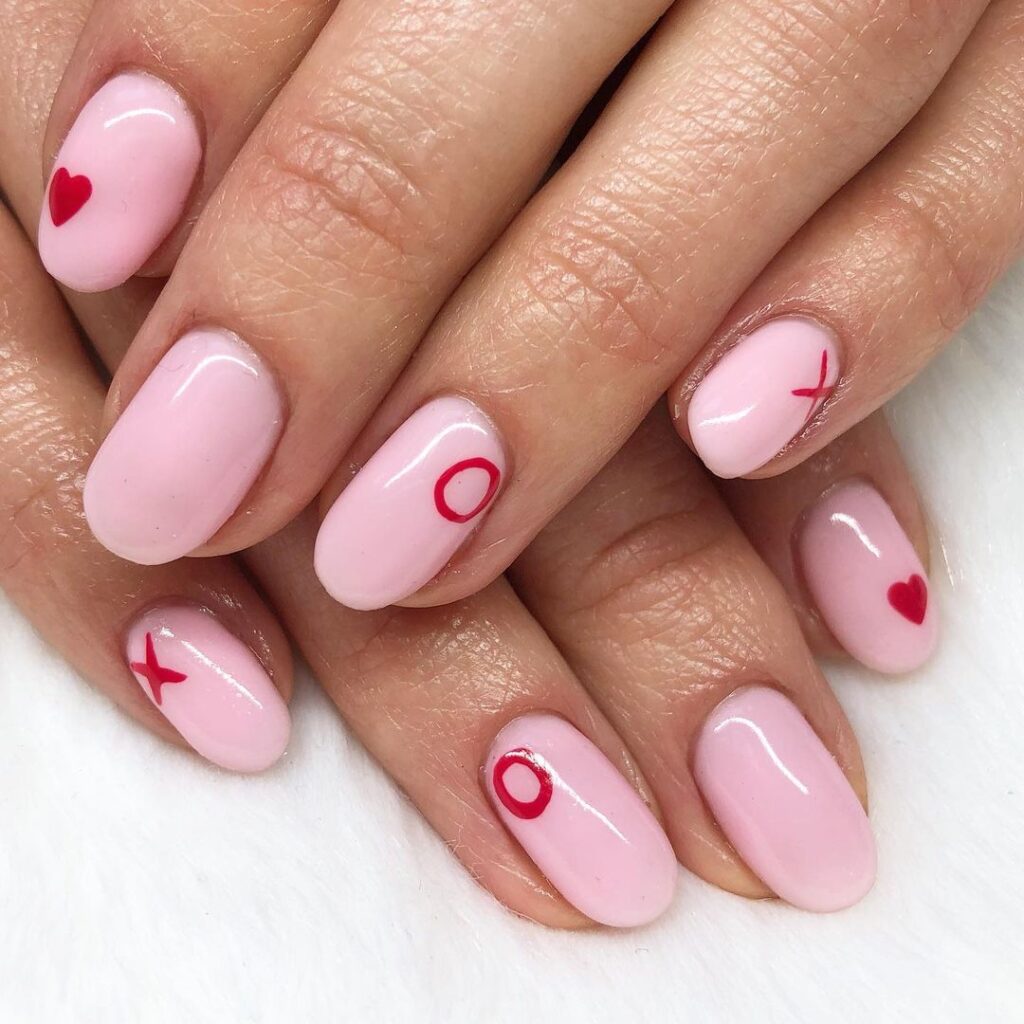  Valentine's Day Acrylic Nails