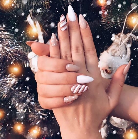 Christmas Nails Simple