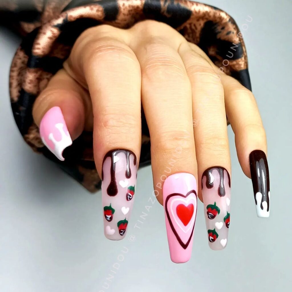 Valentine's Day Nails