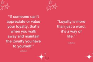 Quotes On Loyalty