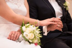 Engagement Ring During Ceremony