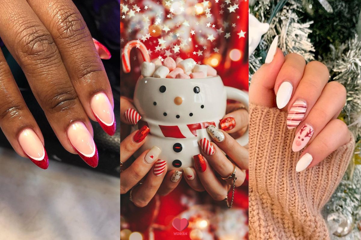 Get Festive with Christmas Nails 2022 Short | Short & Sweet Holiday ...