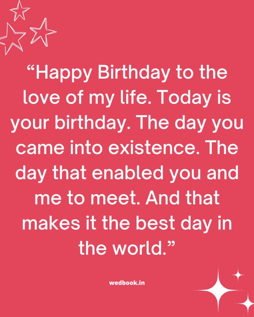 Birthday Wishes For Husband