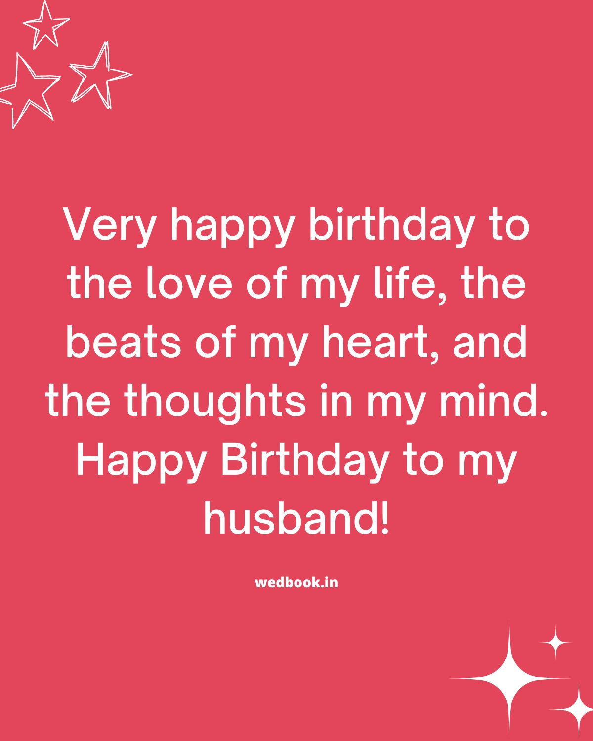 151 Birthday Wishes For Husband Romantic And Unique Wedbook 5305
