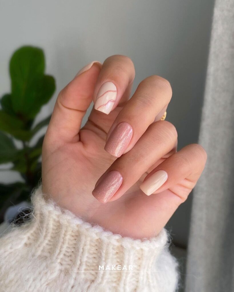 Classy Nude Nails