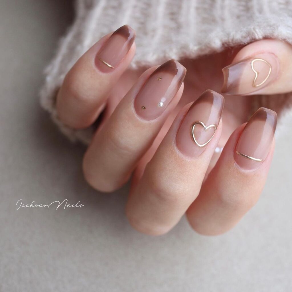 Nude Ombre Nails