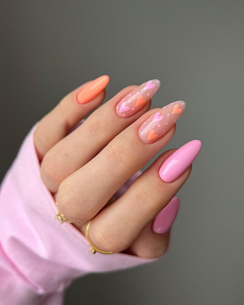 Baby Pink Almond Nails Pictures Photos and Images for Facebook Tumblr  Pinterest and Twitter