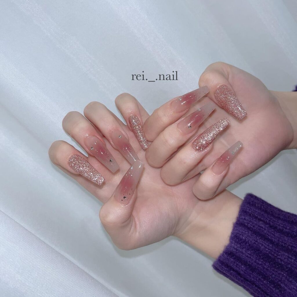 Nude Acrylic Nails Design