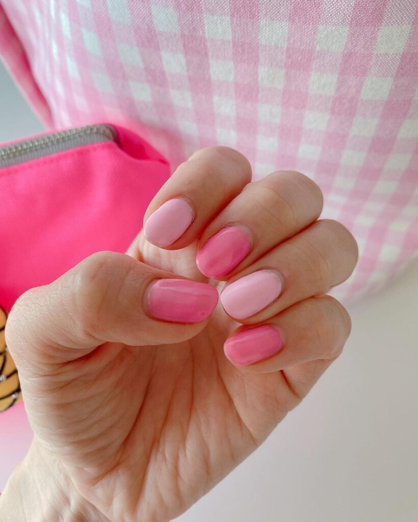 Pink & White Nail Designs