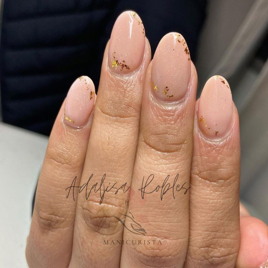 Nude Acrylic Nails Design