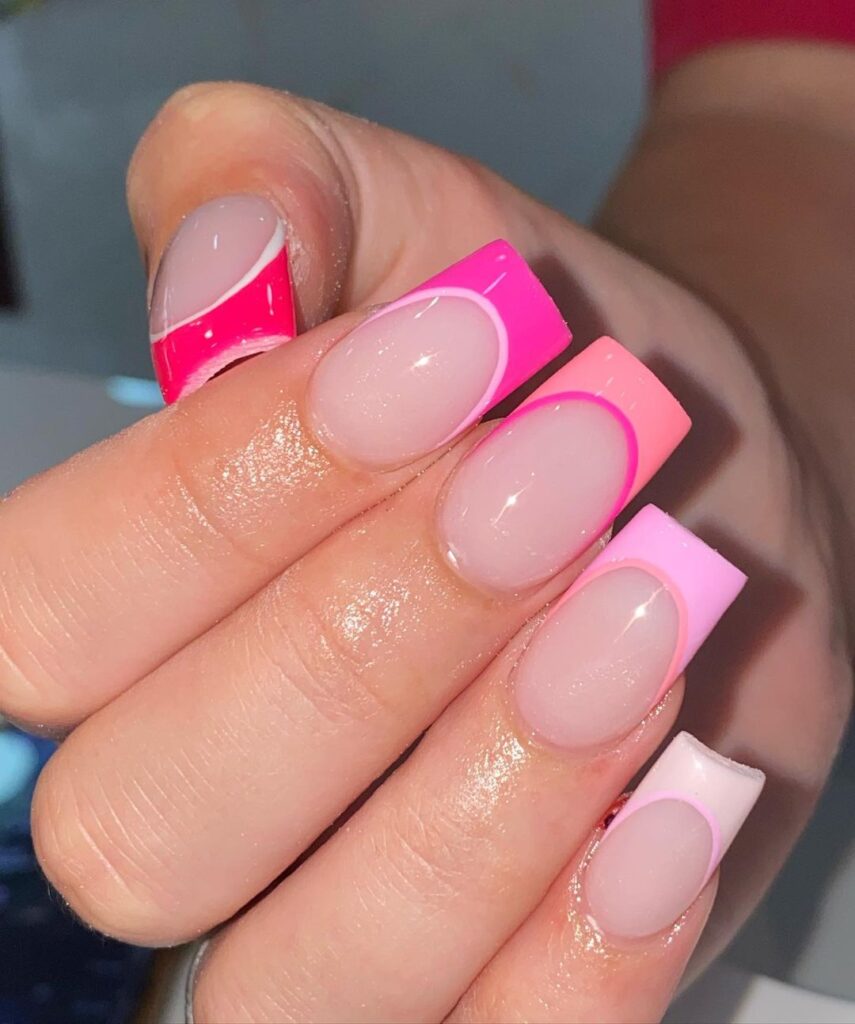 Nail Design Pink