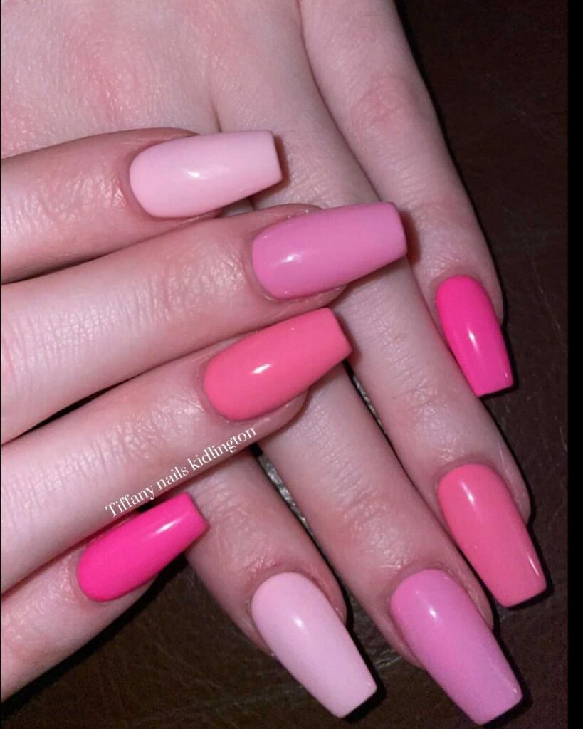 Nail Design Pink