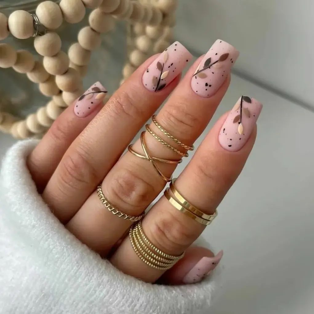 Nude & White Nail Designs