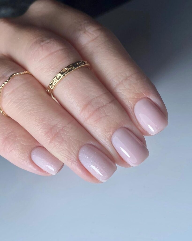 Nude & White Nail Designs