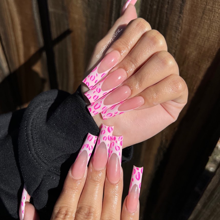 Simple Pink Nail Designs