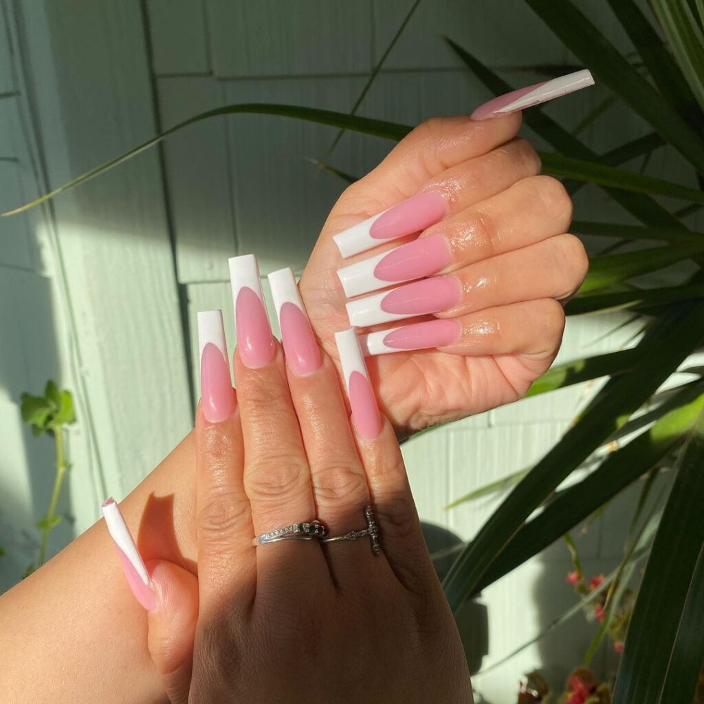 Simple Pink Nail Designs